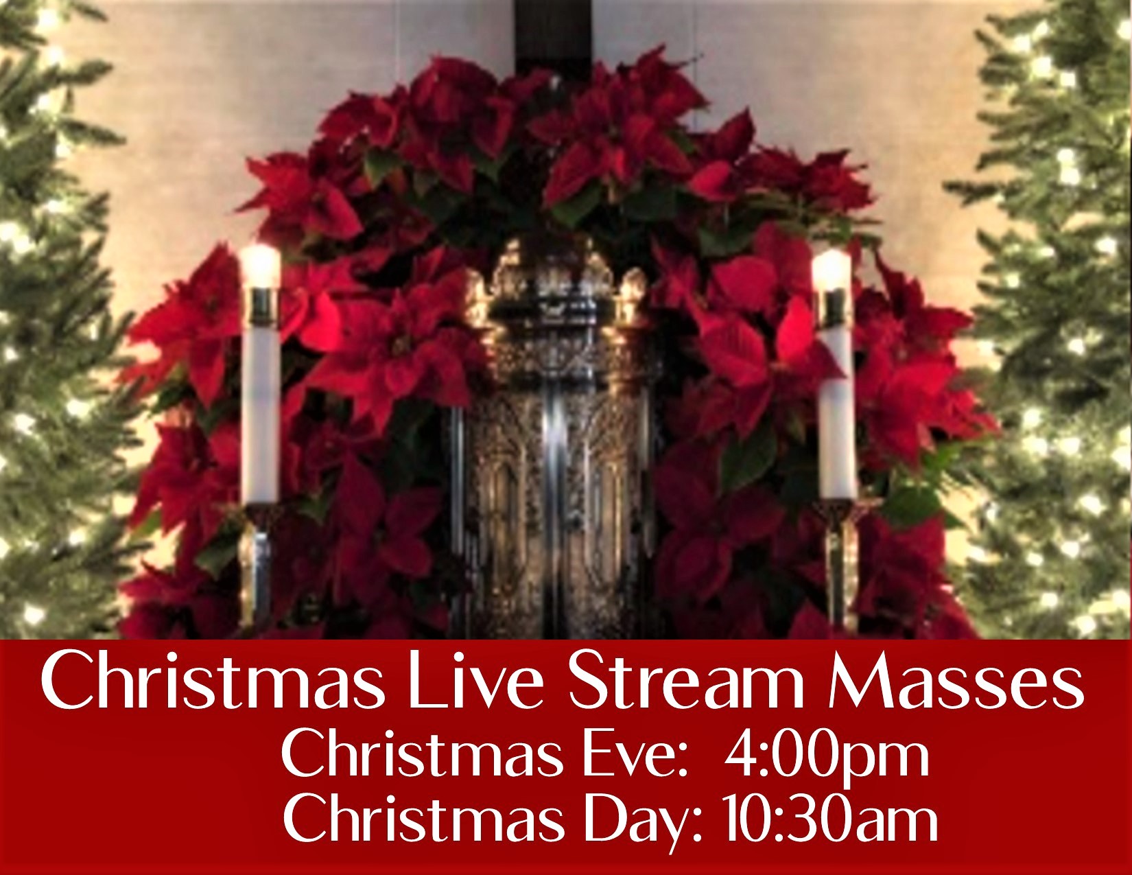 Christmas Mass & Confession Schedule St. Matthew Church